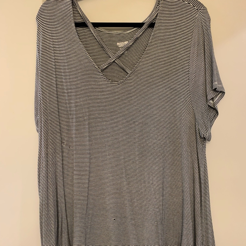 Black and White Stripe T-shirt